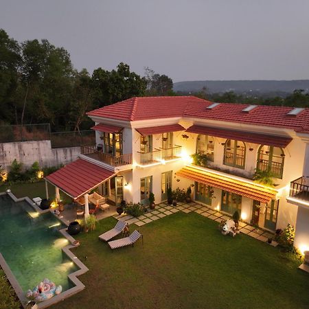 Casa Azul- Luxury 4Bhk Assagao With Private Pool Villa Vagator Exteriör bild